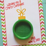 Play Doh Ornament Gift Card Repeat Crafter Me Christmas Gift Tags