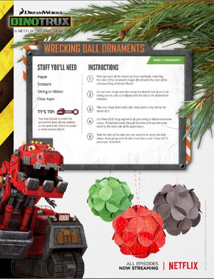 Printable 3D Ornaments From Dreamworks Animation 3d Christmas Tree
