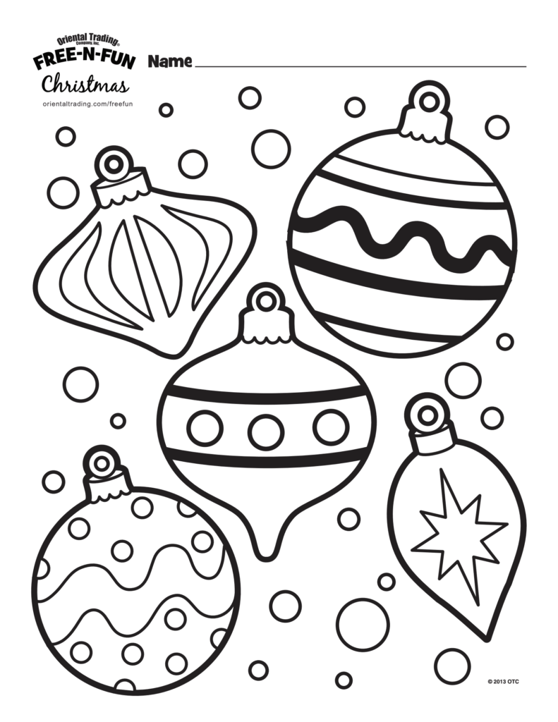 Printable Christmas Colouring Pages The Organised Housewife 