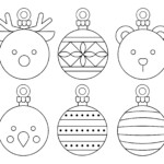 Printable Christmas Ornament Shapes Printable Word Searches