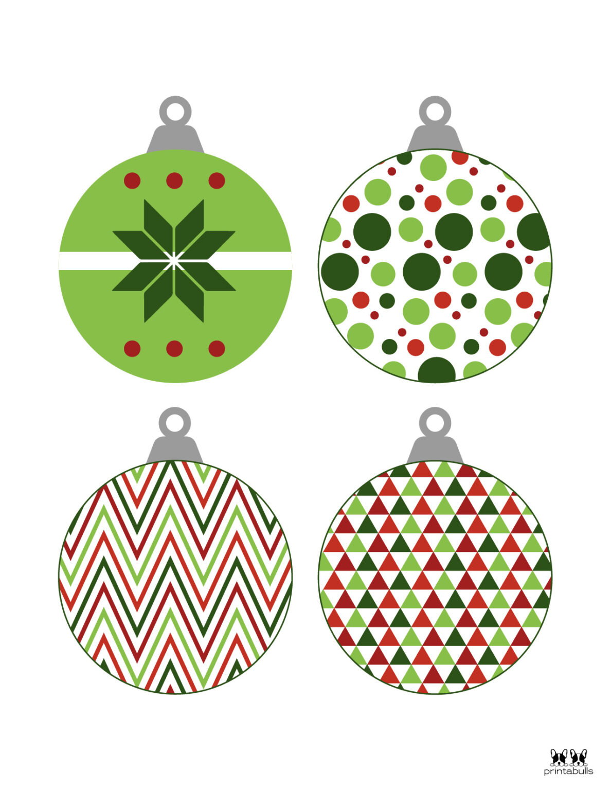 Printable Christmas Ornaments Printabulls