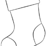 Printable Free Christmas Stocking Coloring Sheets For Toddler 5206
