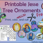 Printable Jesse Tree Ornaments FREE And EASY Catholic Inspired