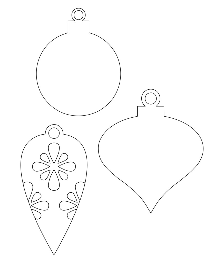 Printable Ornament Shapes Printable Word Searches