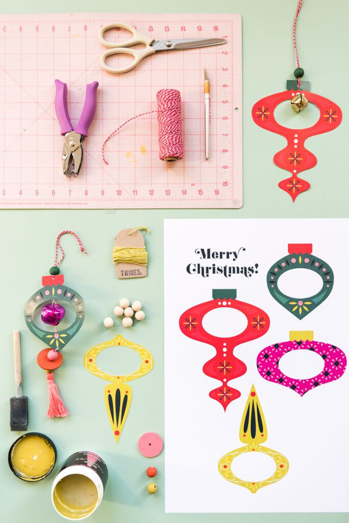 Printable Retro Ornaments The House That Lars Built Vintage 