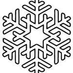 Printable Snowflake Coloring Pages For Kids