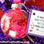 Ribbon Height Keepsake Ornament Free Printable Christmas Crafts For