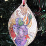 Sarah Jane s Craft Blog Recycled Christmas Card Ornaments Part 2