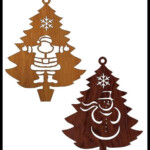 Scrollsaw Workshop Four Christmas Tree Ornaments Scroll Saw Patterns