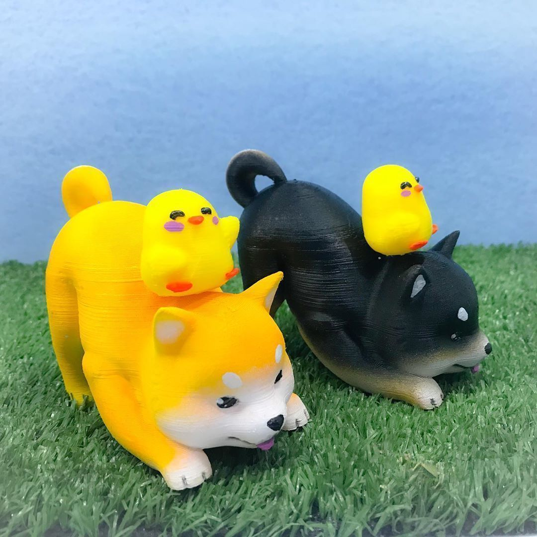 Shiba Inu 3D Model 3D Printable CGTrader