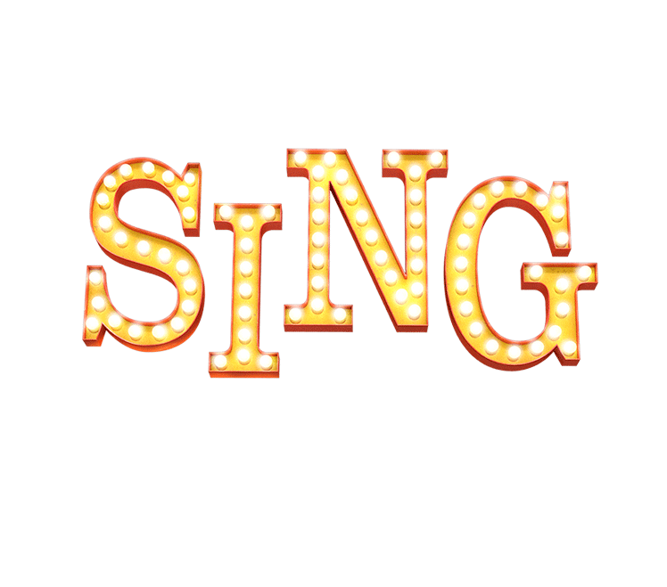 Sing Movie Logo Sing Movie Singing Movies