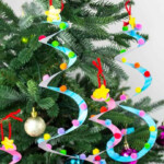 Spiral Christmas Tree Ornament Craft Kids Craft Room