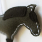 Wool Felt Horse Ornament Sasha Flickr